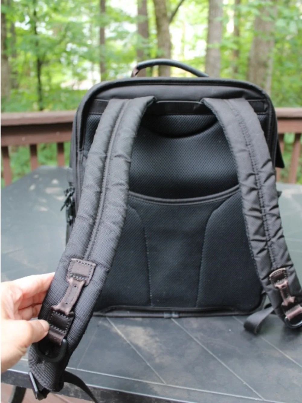 Tumi Alpha solutions brief backpack